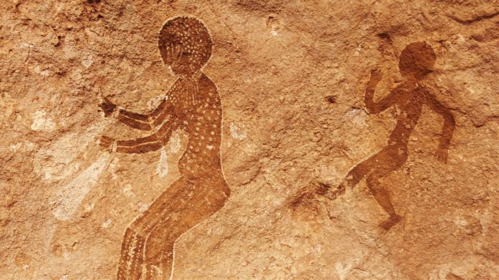 L'art algérien : De l'antiquité à l'art contemporain 2 art rupestre tassili n'adjer