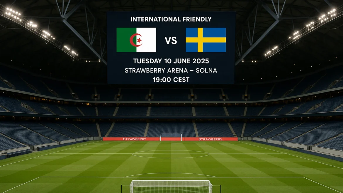 Algérie – Suède : chaîne, heure, compos (10 juin 2025) 16 algerie-suede-amical