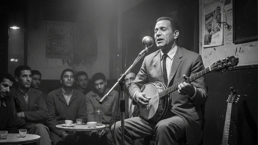 Dahmane El Harrachi : Le poète de l'exil algérien 4 Bar performance