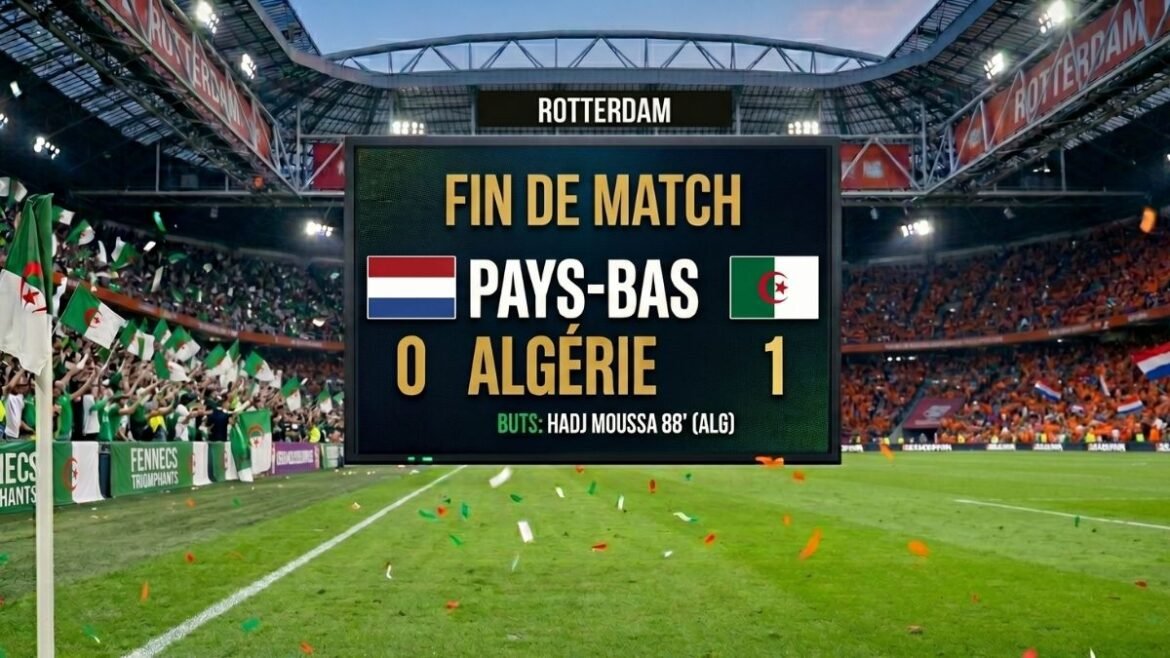 Algérie - Pays-Bas